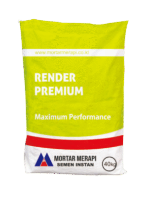 Mortar Merapi Render Premium