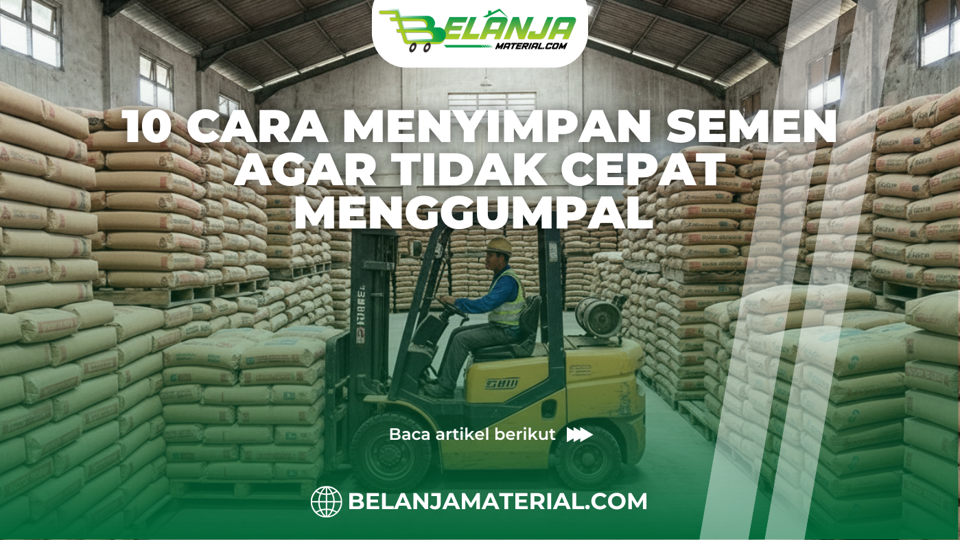 10 Cara Menyimpan Semen Agar Tidak Cepat Menggumpal