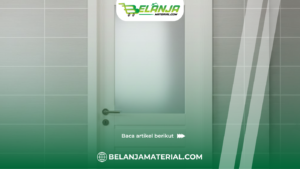 Jenis Pintu Kamar Mandi Berdasarkan Bahan dan Fungsinya