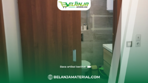 Jenis Pintu Kamar Mandi Berdasarkan Bahan dan Fungsinya