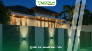 Tampilan Pagar yang Modern