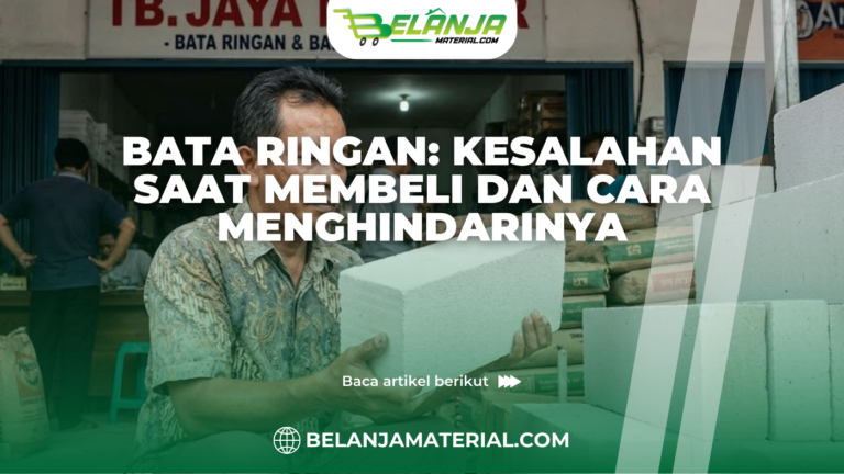 Bata Ringan: Kesalahan Saat Membeli dan Cara Menghindarinya