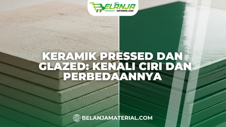Keramik Pressed dan Glazed Kenali Ciri dan Perbedaannya