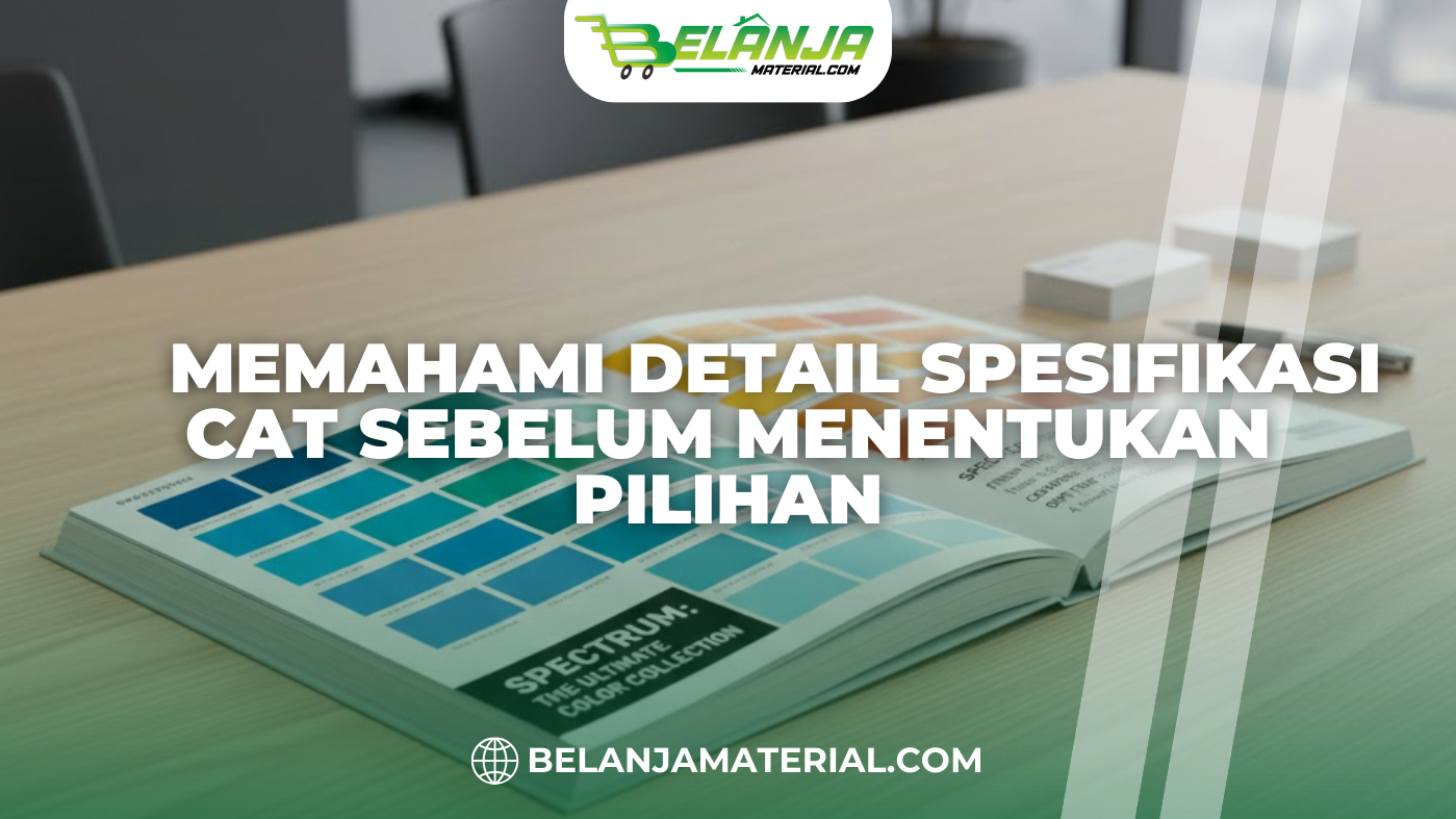 Memahami Detail Spesifikasi Cat Sebelum Menentukan Pilihan
