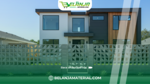 Pagar Motif Lubang Segitiga