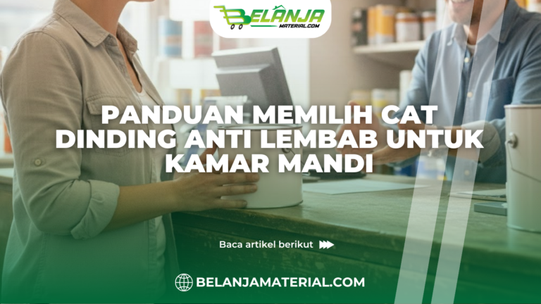 Panduan Memilih Cat Dinding Anti Lembab untuk Kamar Mandi