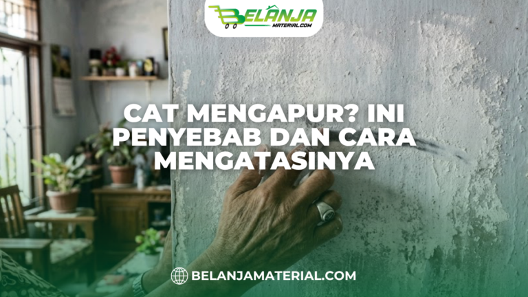 Cat Mengapur Ini Penyebab dan Cara Mengatasinya