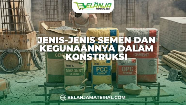 Jenis-jenis Semen dan Kegunaannya dalam Konstruksi