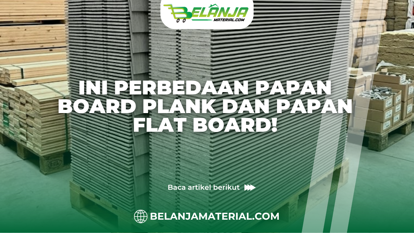 Ini Perbedaan Papan Board Plank dan Papan Flat Board!
