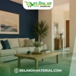 Cat Biru dan Terracotta