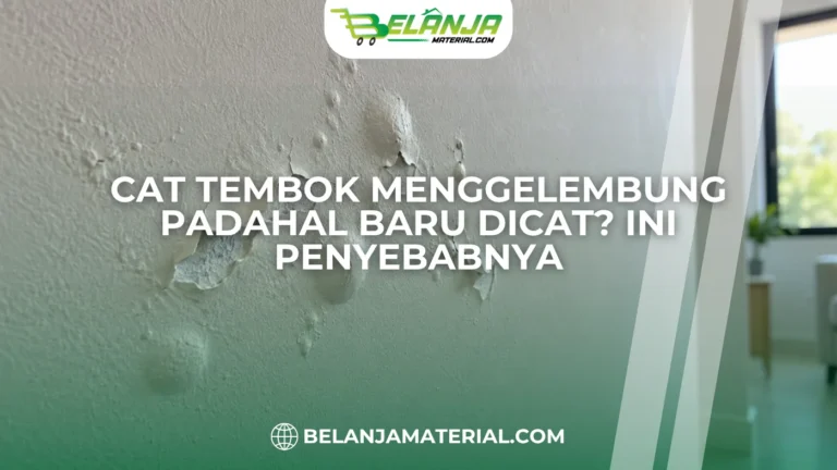 Cat Tembok Menggelembung Padahal Baru Dicat_ Ini Penyebabnya